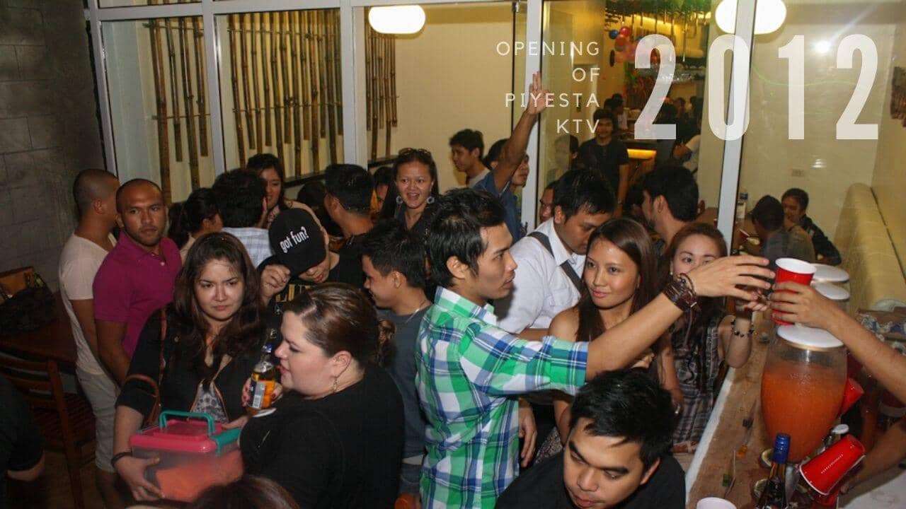 Opening of Piyesta KTV and Restobar